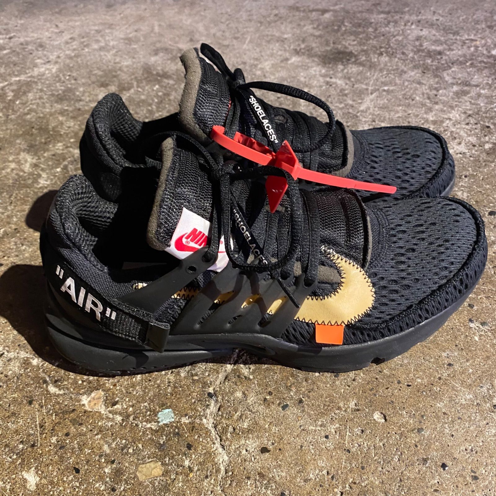 NIKE × OFF-WHITE THE10 AIR PRESTO BLK 27cm ナイキ オフホワイト ザ