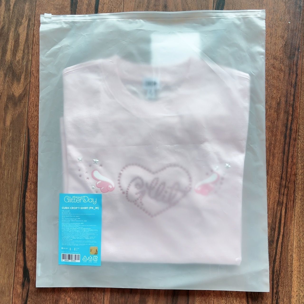 専用 ILLIT ソウルコン Tシャツ ピンク M＆Lサイズセット トレカ無し ILLIT ソウルコン Tシャツ ピンク Mサイズ ペンミ グッズ トレカ