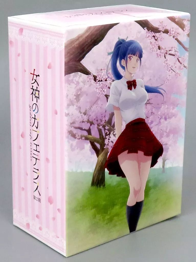 雑貨 単品 鶴河秋水 描き下ろし全巻収納BOX Blu-ray 女神のカフェテラス 第2期 ソフマップ アニメガ全巻 特典