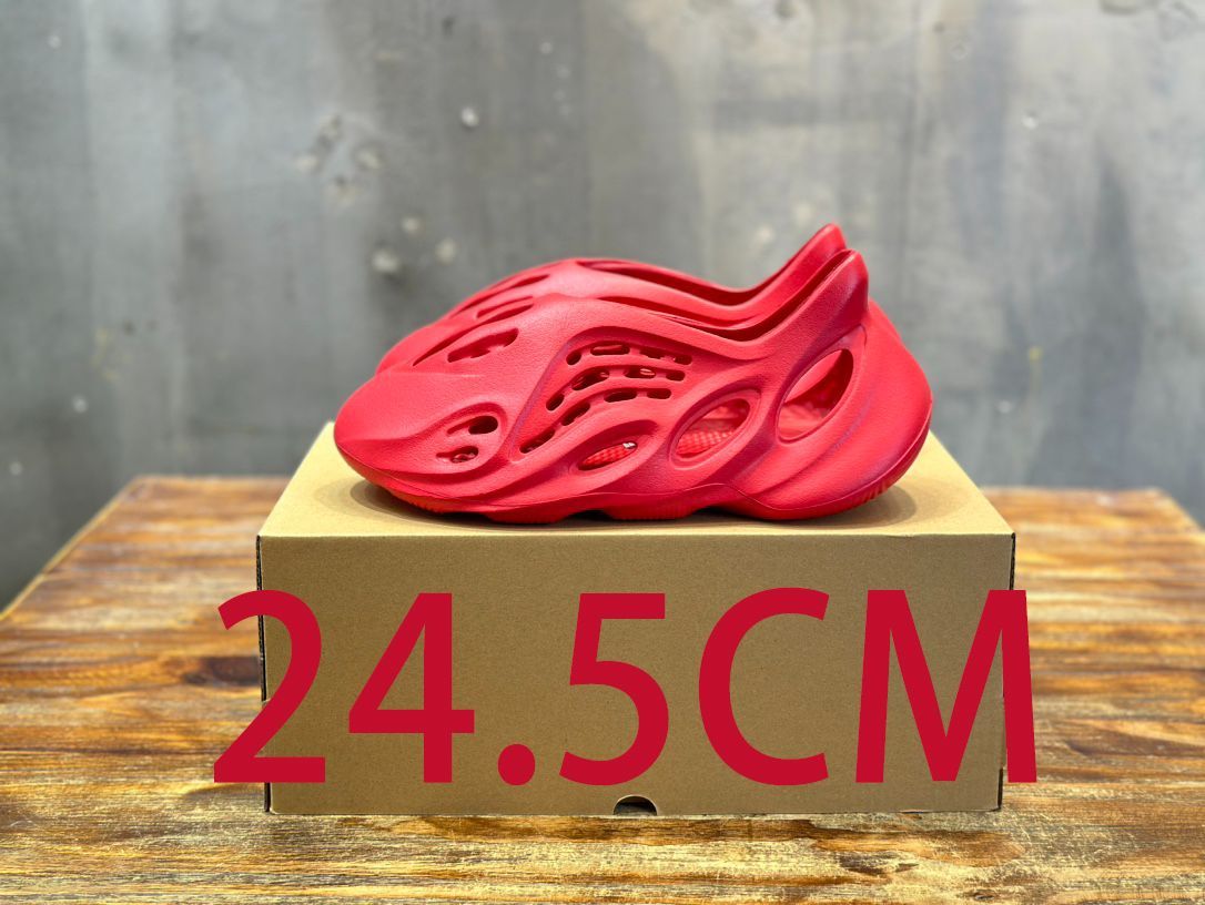 YEEZY Foam Runner Vermilion カニエウエスト 24.5cm