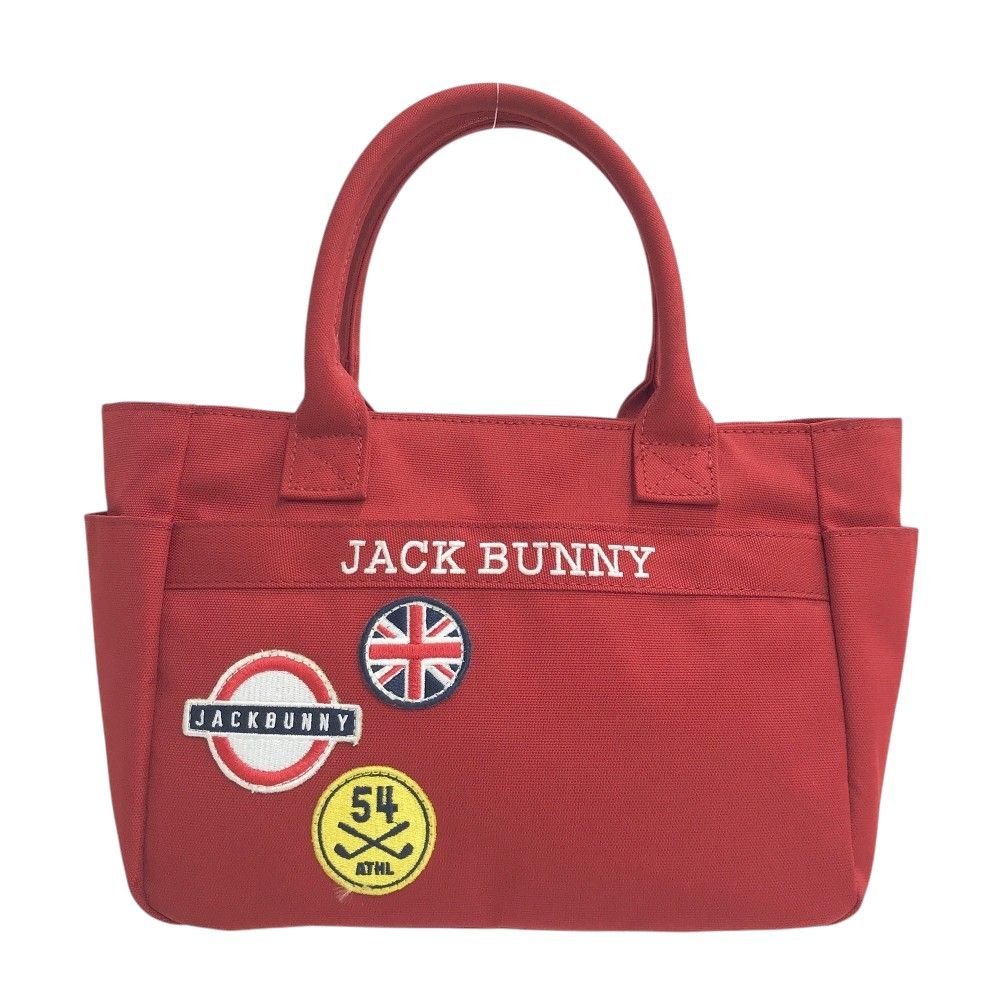 【JACK BUNNY】ロゴ刺繍・カートバッグ JACK BUNNY ジャックバニー ワッペン付き ロゴ刺繍入りカートバッグ