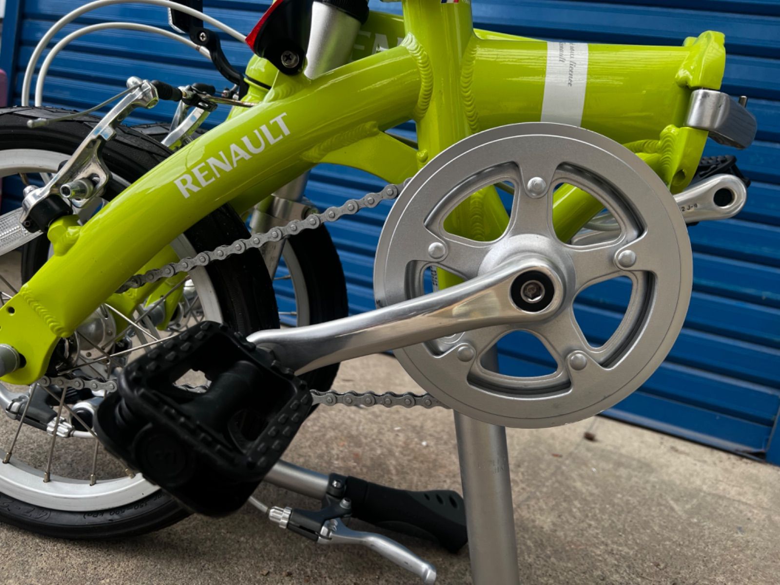 77F11118 RENAULT ルノー 折りたたみ自転車 ミニベロ - メルカリ 