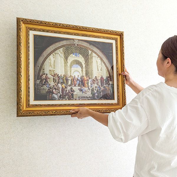 透明ジェル加工 額入り