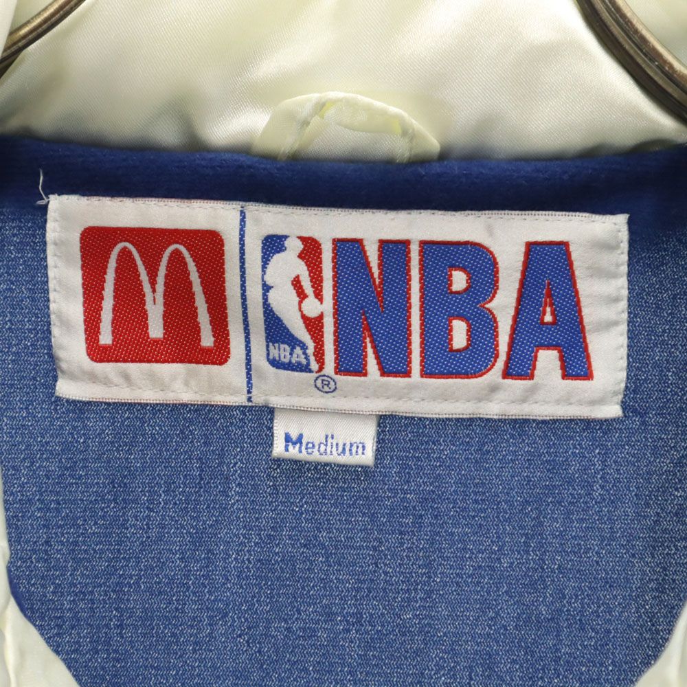 NBA 90s × マクドナルド オールド コーチジャケット M アイボリー NBA