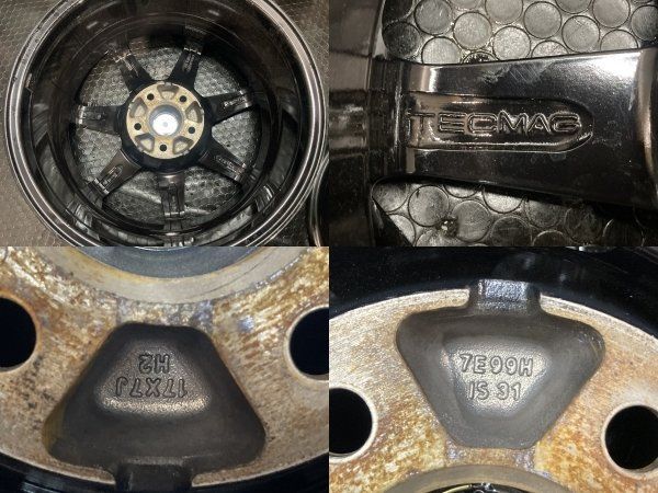 TECMAG TYPE207R テクマグ タイプ207 社外ホイール 17インチ 4本