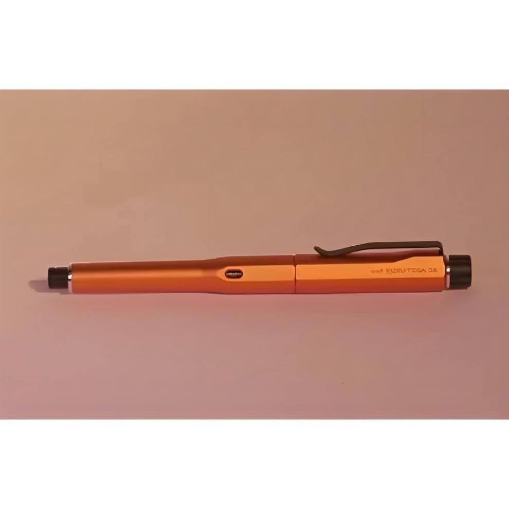 三菱鉛筆 シャーペン クルトガ ダイブ 0.5mm トワイライトオレンジ