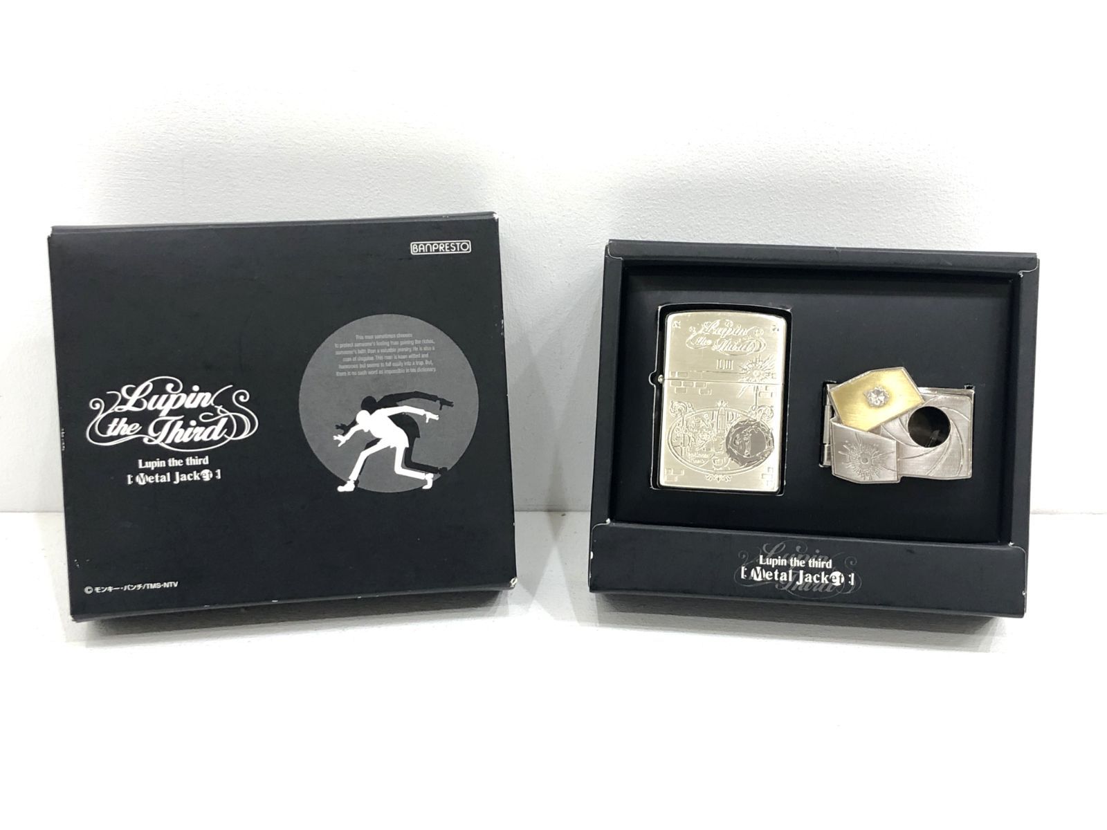 小牧店 開封品 ルパン三世 ZIPPO metal jacket 次元大介 ジッポライター ライターケース ルパン T741-0924