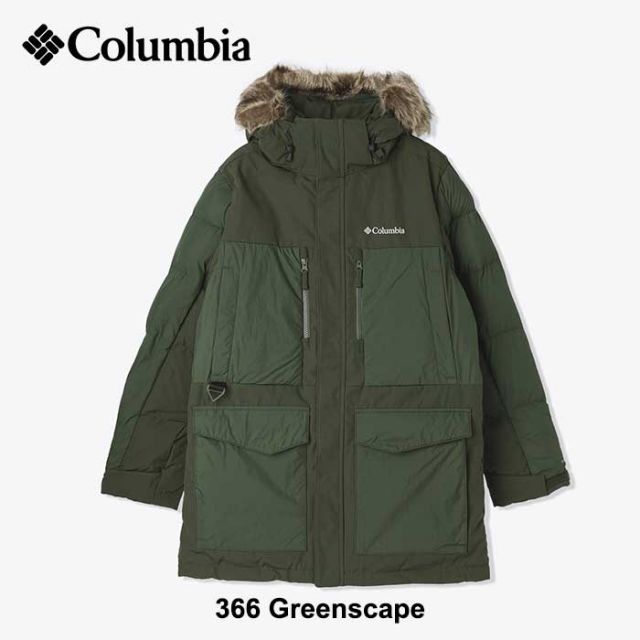 columbia マーカムピーク ジャケット カーキ Sサイズ コロンビア Columbia コロンビア メンズ 防寒ジャケット マーカムピーク