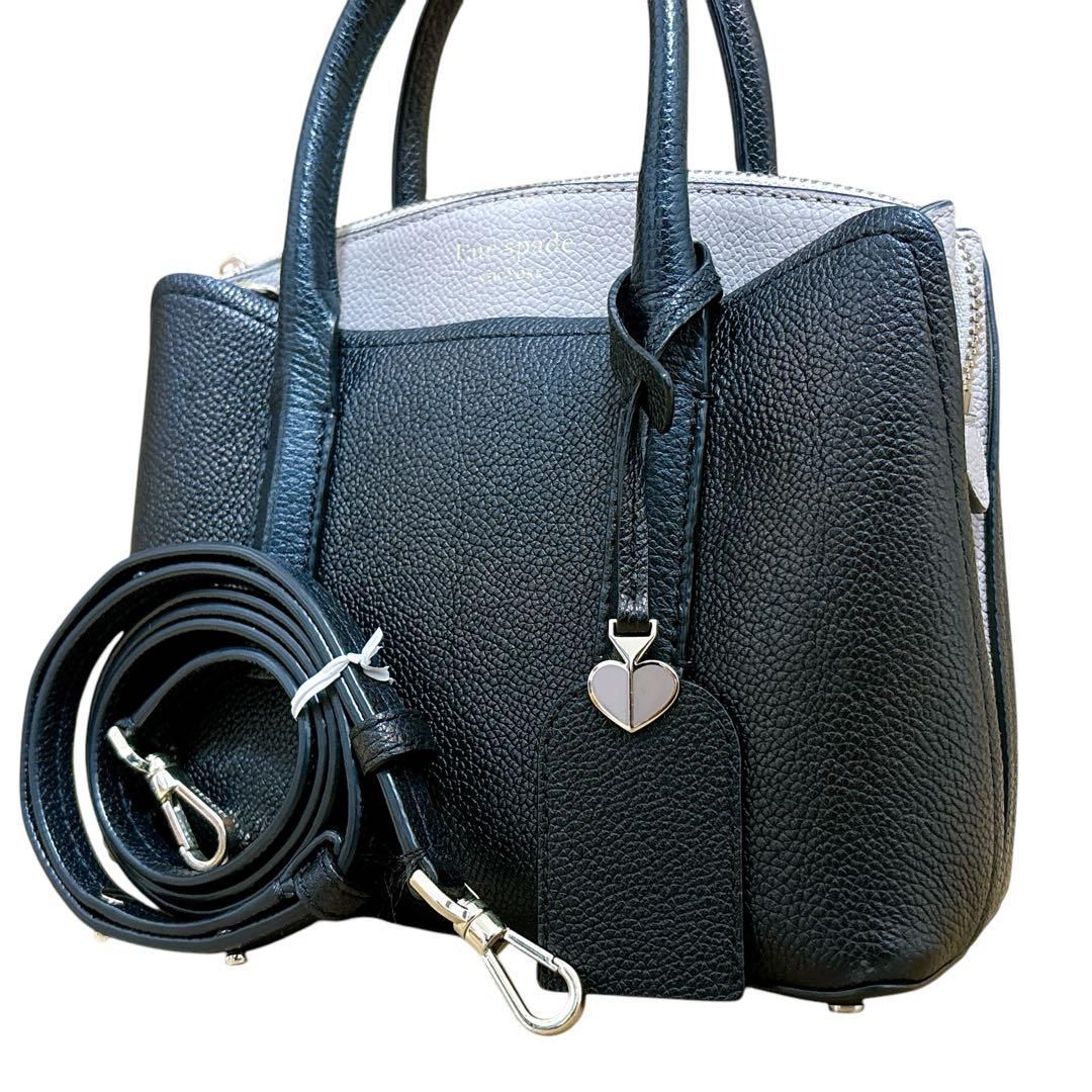 美品 ケイトスペード KATE SPADE NEW YORK レザー 2way ハンドバッグ
