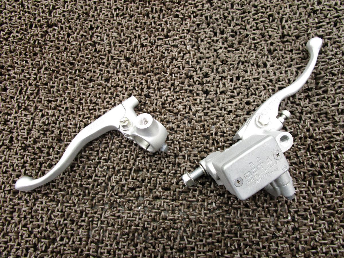 CRM250R-2 社外 ラリー レバーセット ●A139 クラッチ ブレーキ マスター MD24 カスタム素材に ホンダ MD244E キャブ車 動画有