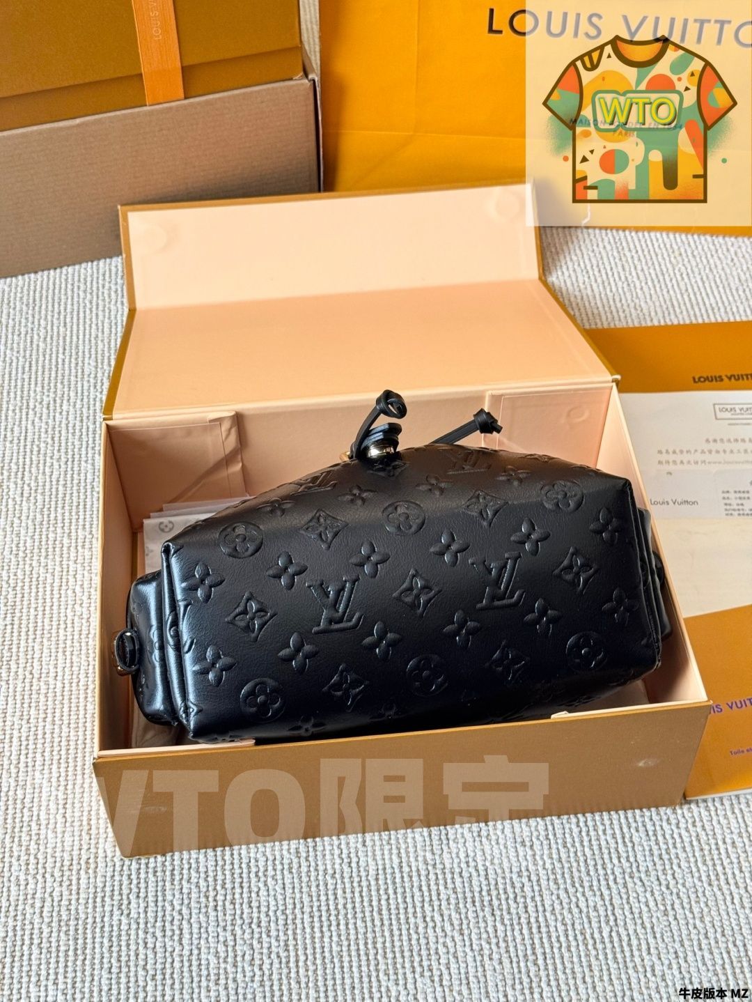 ルイ・ヴィトン LOUIS VUITTON ルイヴィトン モンソー28 タイガ エピセア SP