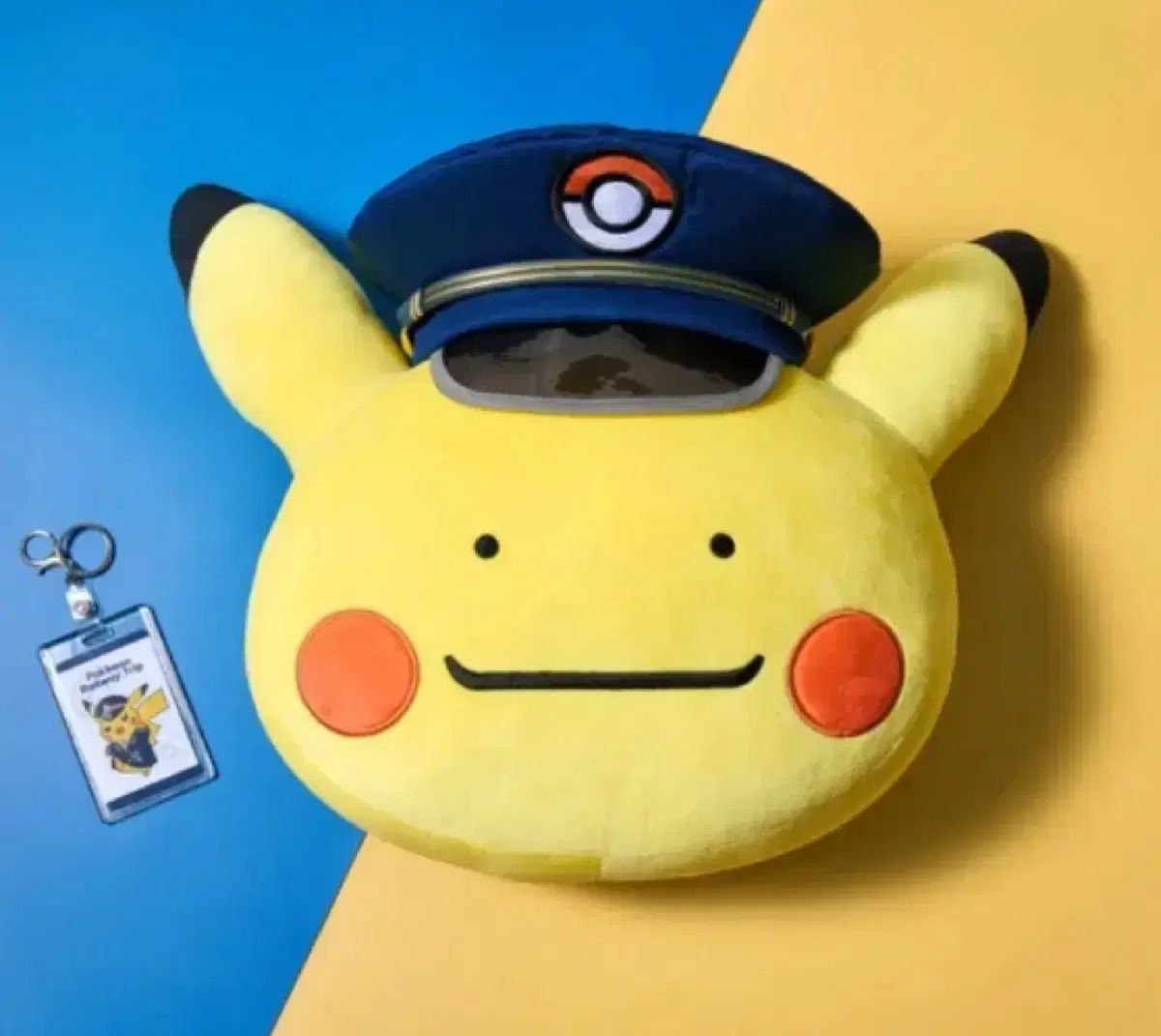 釜山ポケモン 韓国メタモン ステーションマネージャー ピカチュウ クッション 釜山ポケモン 韓国メタモン ステーションマネージャー
