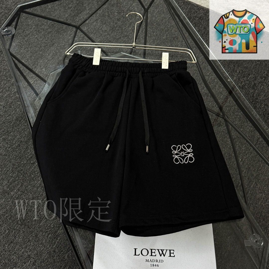 【LOEWE】刺繍パンツ 今日特価】LOEWE クラシック刺繍ショートパンツ - メルカリ