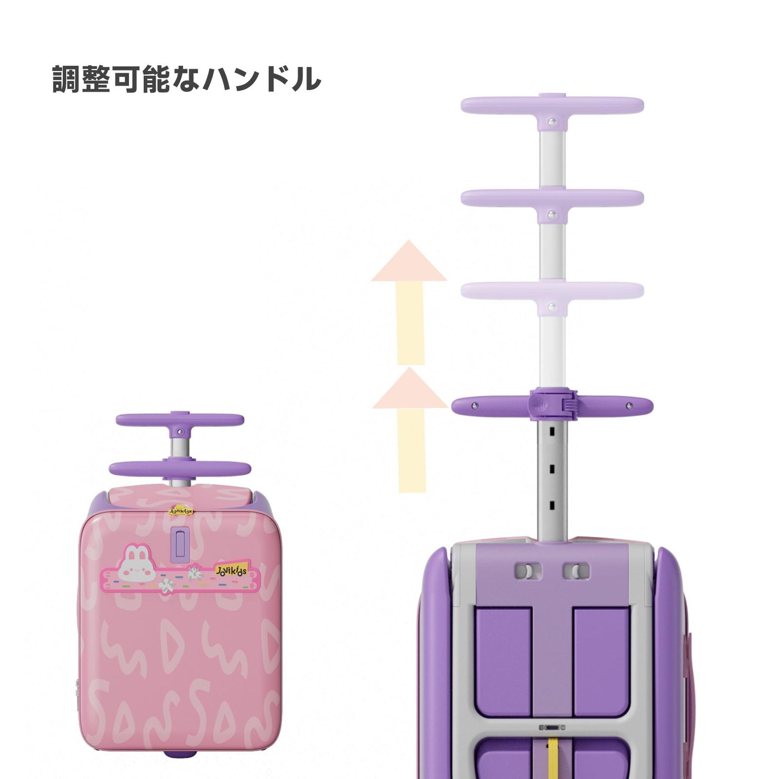 折りたたみ式でベビーカーに分解して使用することができます 旅行