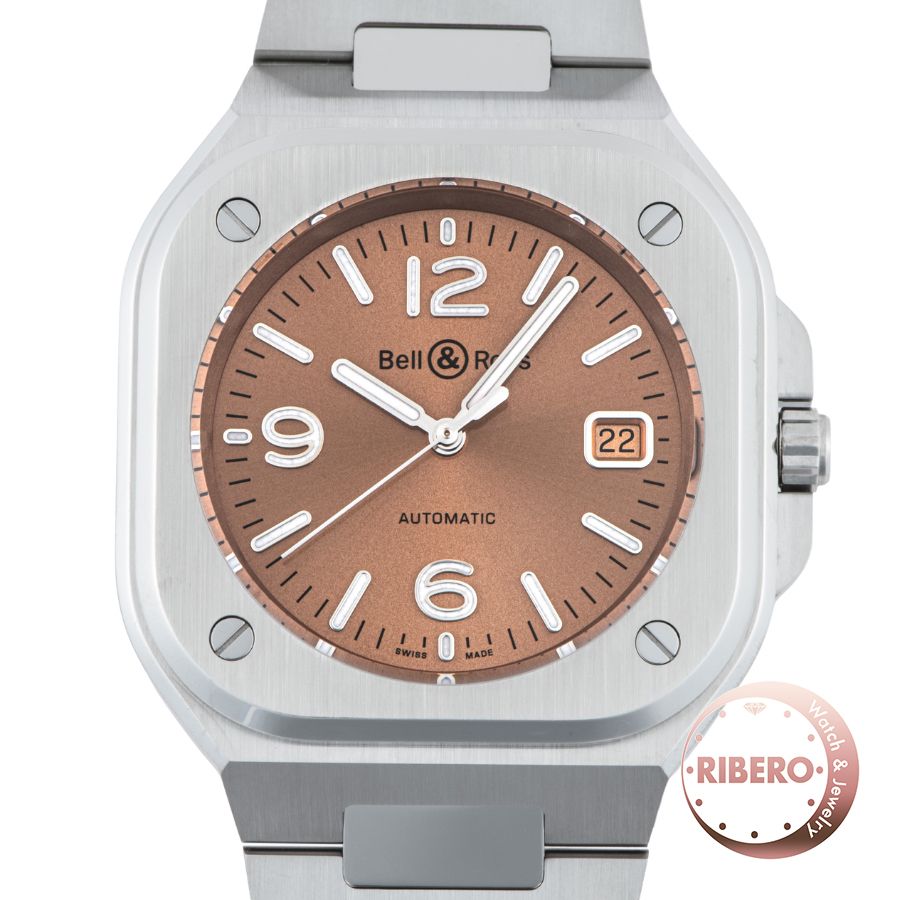 Bell＆Ross ベル＆ロス BR05 カッパーブラウン BR05A-BR-ST|SST BR05 COPPER BROWN