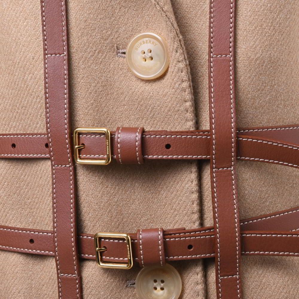 Burberry ティッシ期 ウール ベルトデザイン チェスターコート - メルカリ 