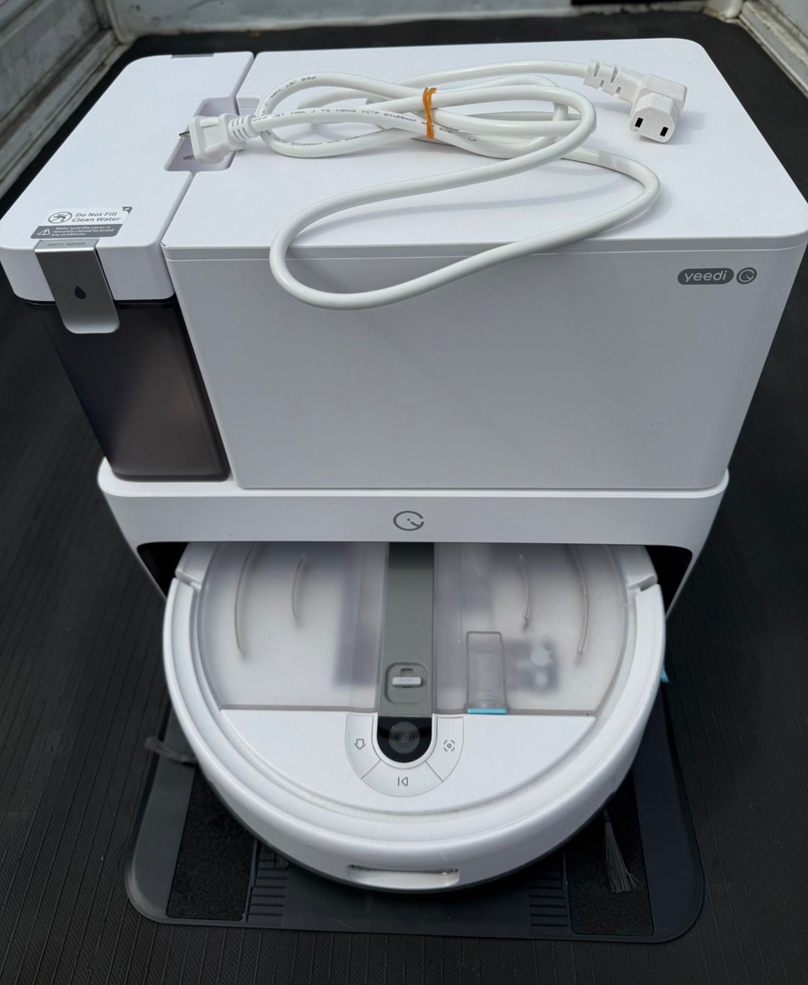 S98272 yeedi cube ロボット掃除機 吸引水拭き両用 取説付