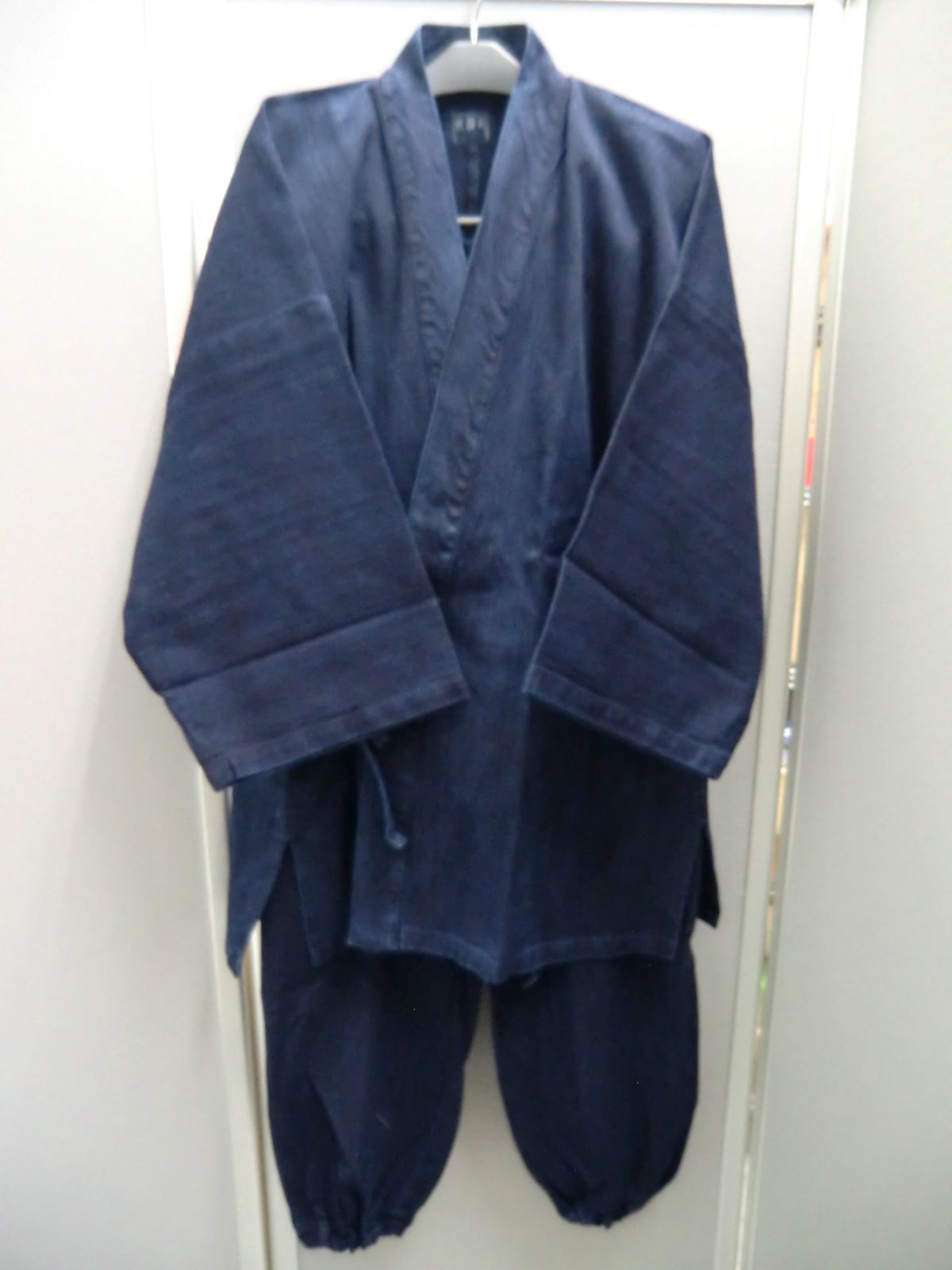 武州正藍染め 作務衣 サイズLL