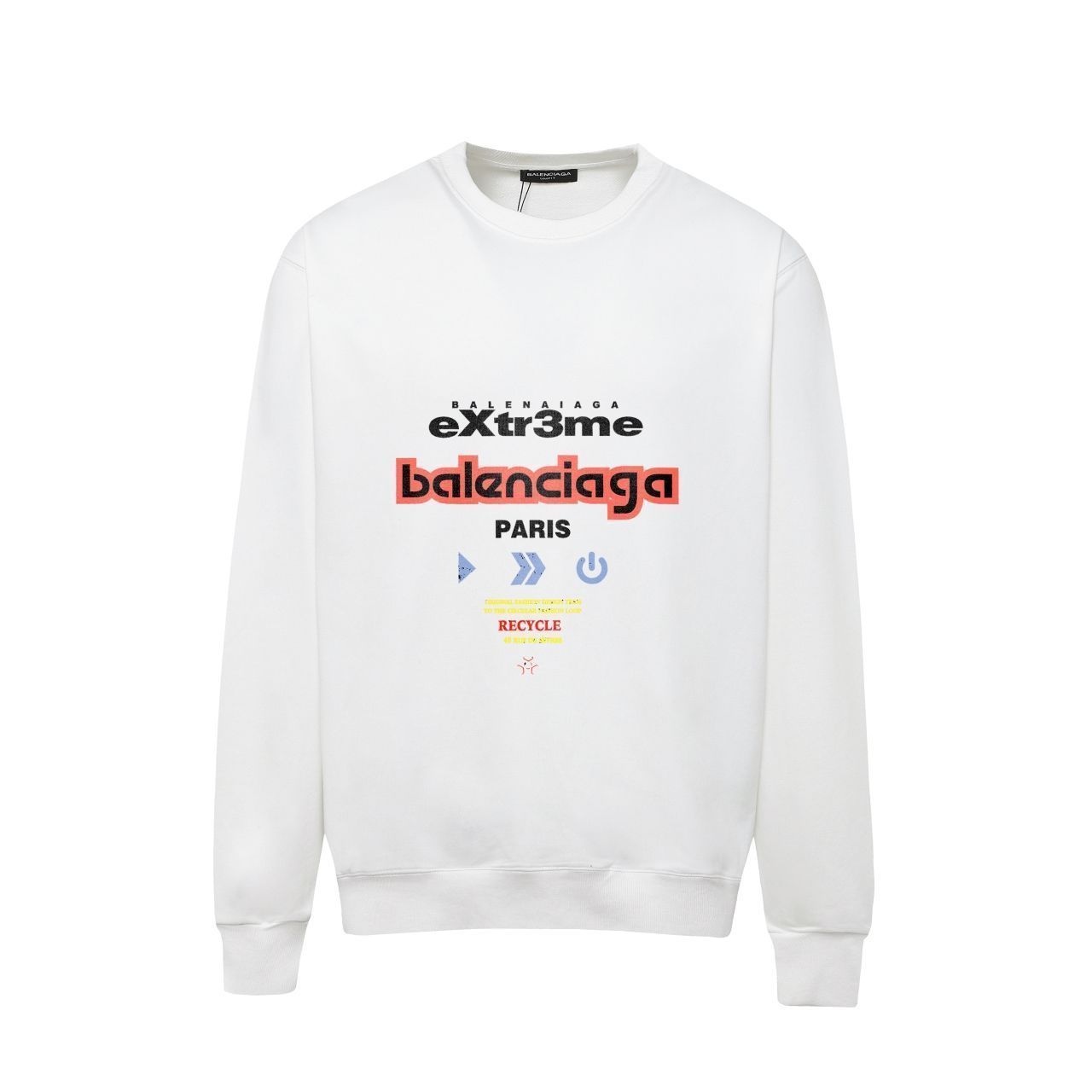 Sale★BALENCIAGA Citis Paris フーディ パリ ロゴ スウェット Balenciaga - Cities Paris cotton hoodie Balenciaga