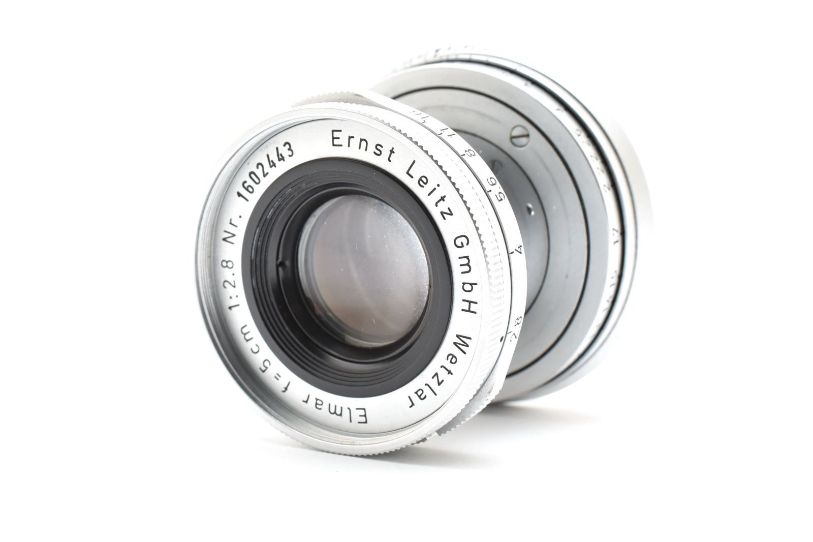 外観 ライカ Leica エルマー ELMAR M 50mm F2.8 沈胴式 最短1m LL338 5561