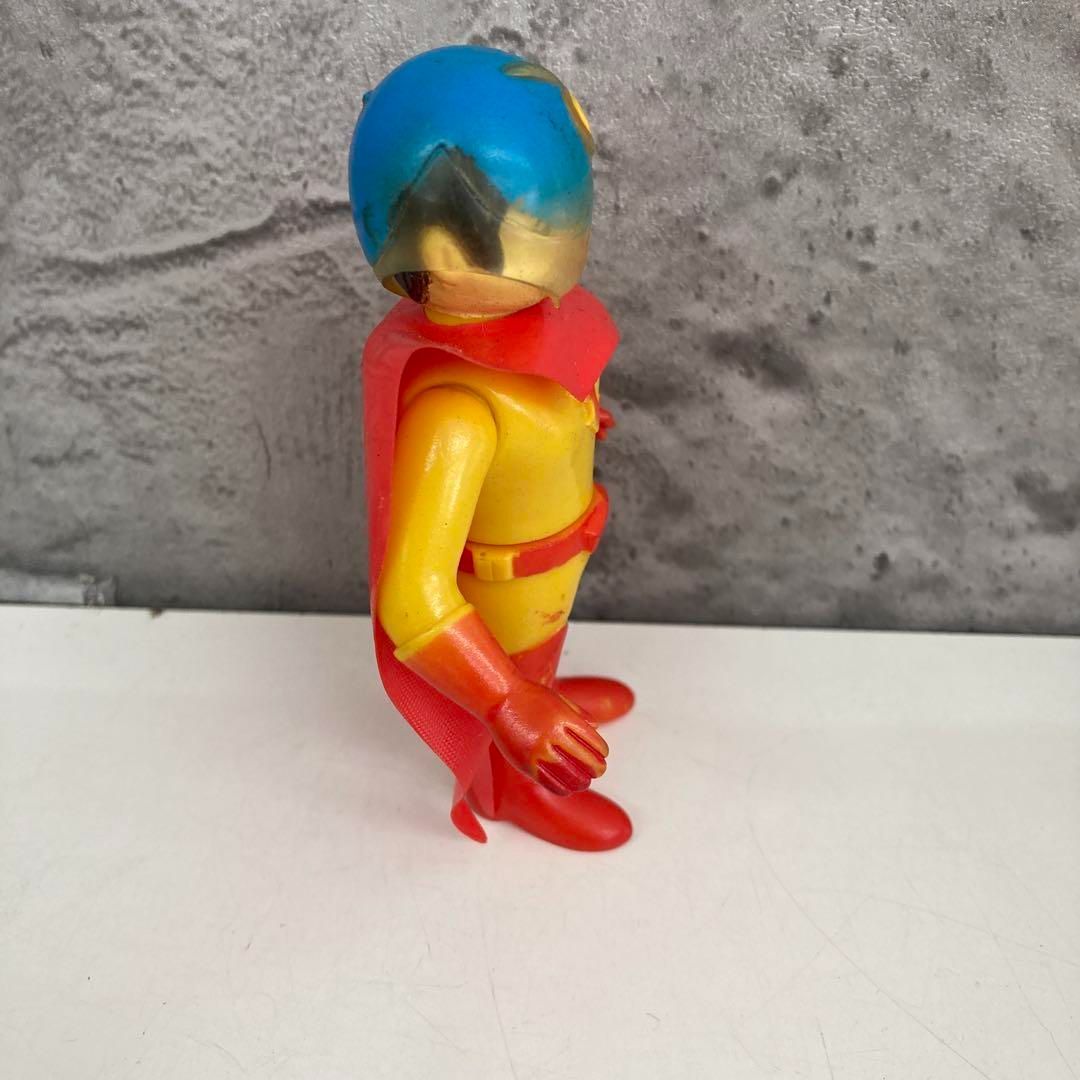 ブルマァクのガッチャマン フィギュア 昭和レトロ 当時物　科学忍者隊　ソフビ ブルマァクのガッチャマン フィギュア 昭和レトロ 当時物 科学