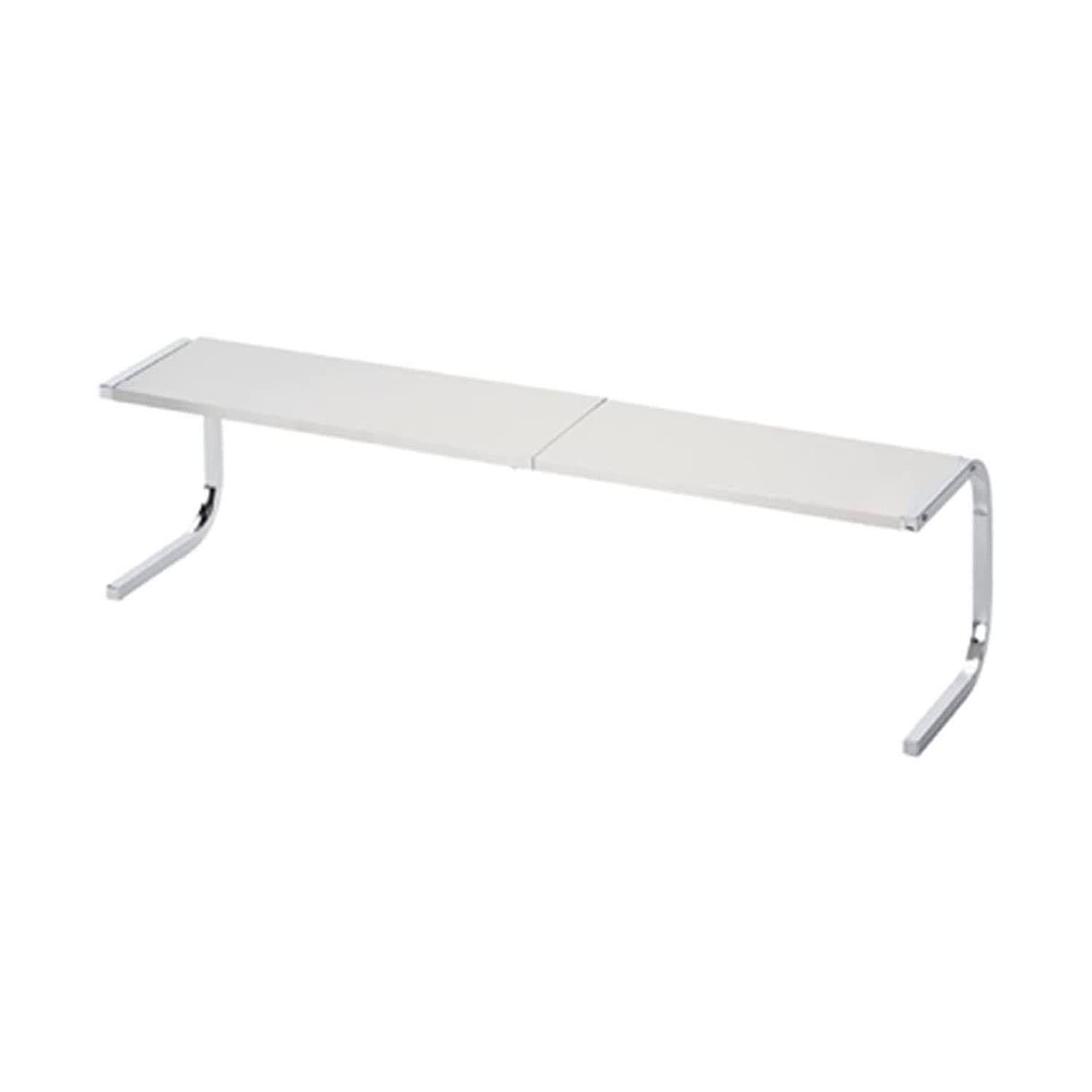 新着商品 どこでもサポート 下村企販 シェルフ シルバー 53.5~92×22.7×25cm 32040