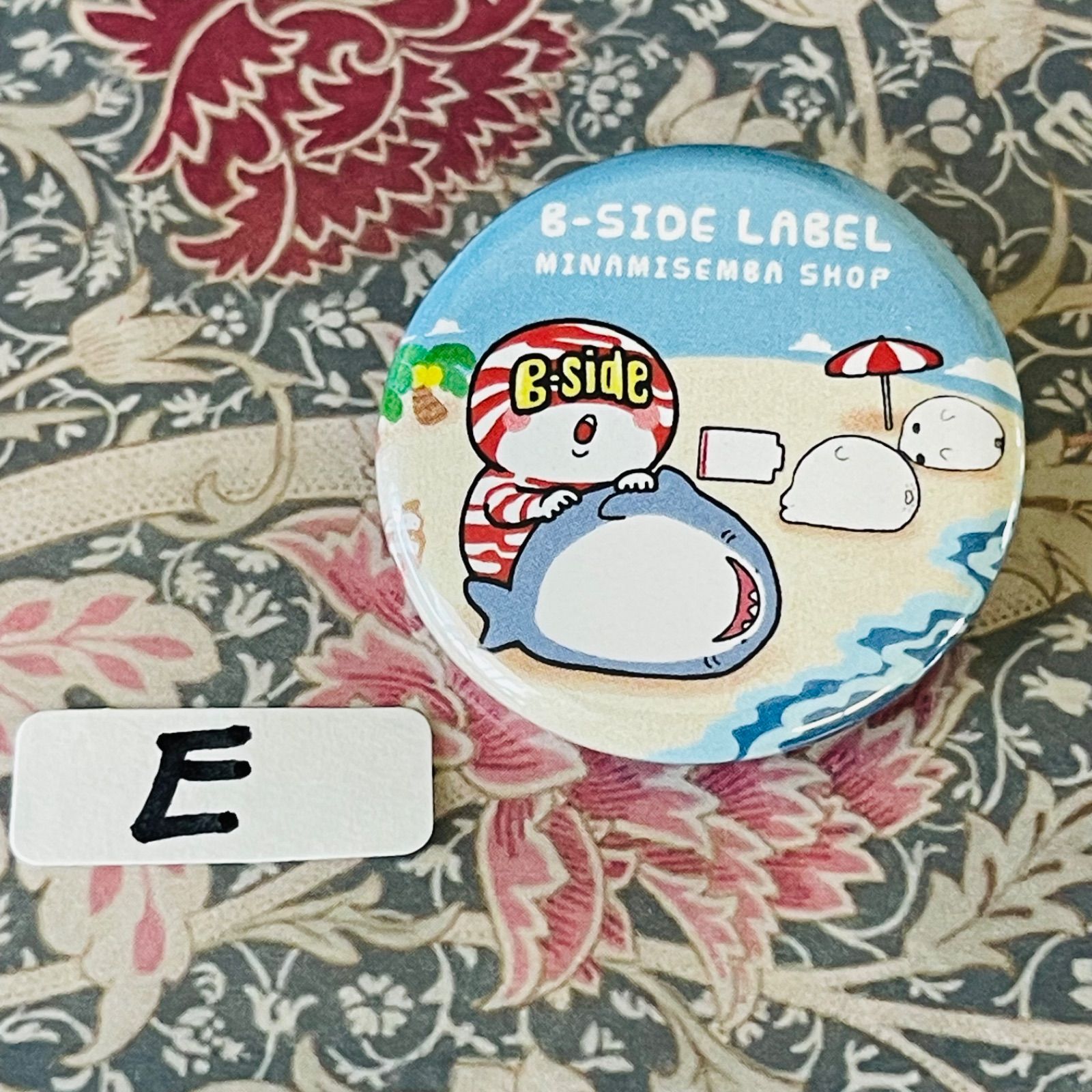 bsidelabel 南船場店限定缶バッジ 5種(バラ売り) - メルカリ