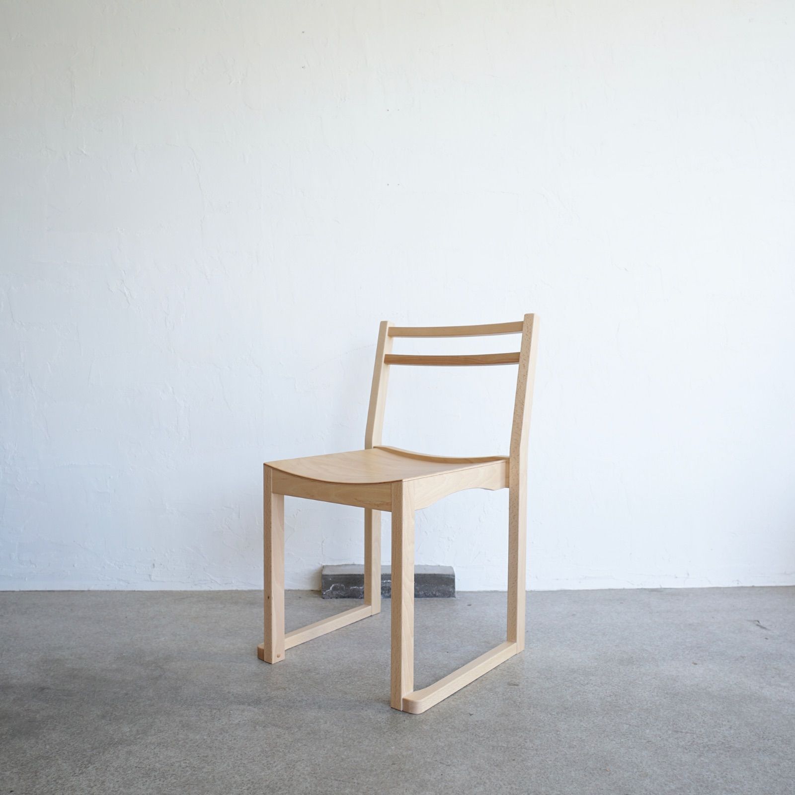 ダイニングチェア ノルディック 北欧 ナチュラル ビーチ無垢材 スタッキングチェア 椅子 カフェ