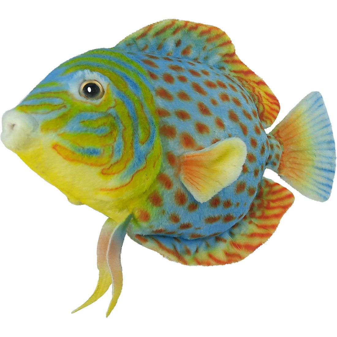 HANSA BH8514 ディスカス 全長28cm 熱帯魚の王様 魚 リアル ぬいぐるみ ハンサ 誕生日 プレゼント 動物 犬 猫 鳥 うさぎ ペンギン アニマル 置物 人形 フィギュア 大きい マスコット 実物大 大型 ビ