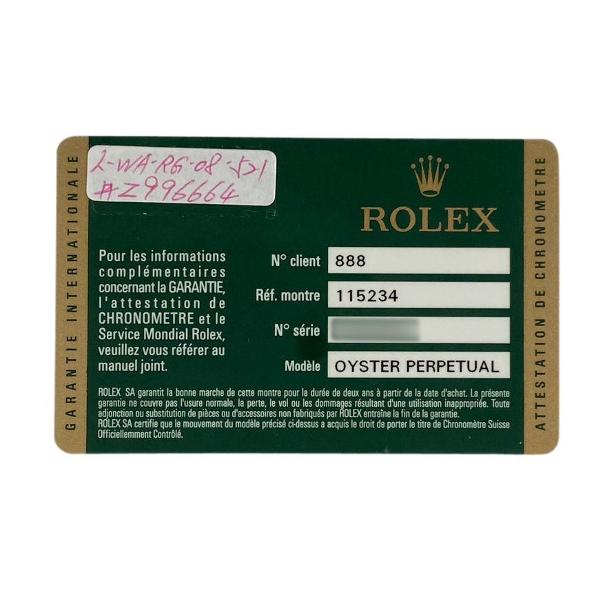 ロレックス ROLEX オイスターパーペチュアル デイト 115234 腕時計 SS