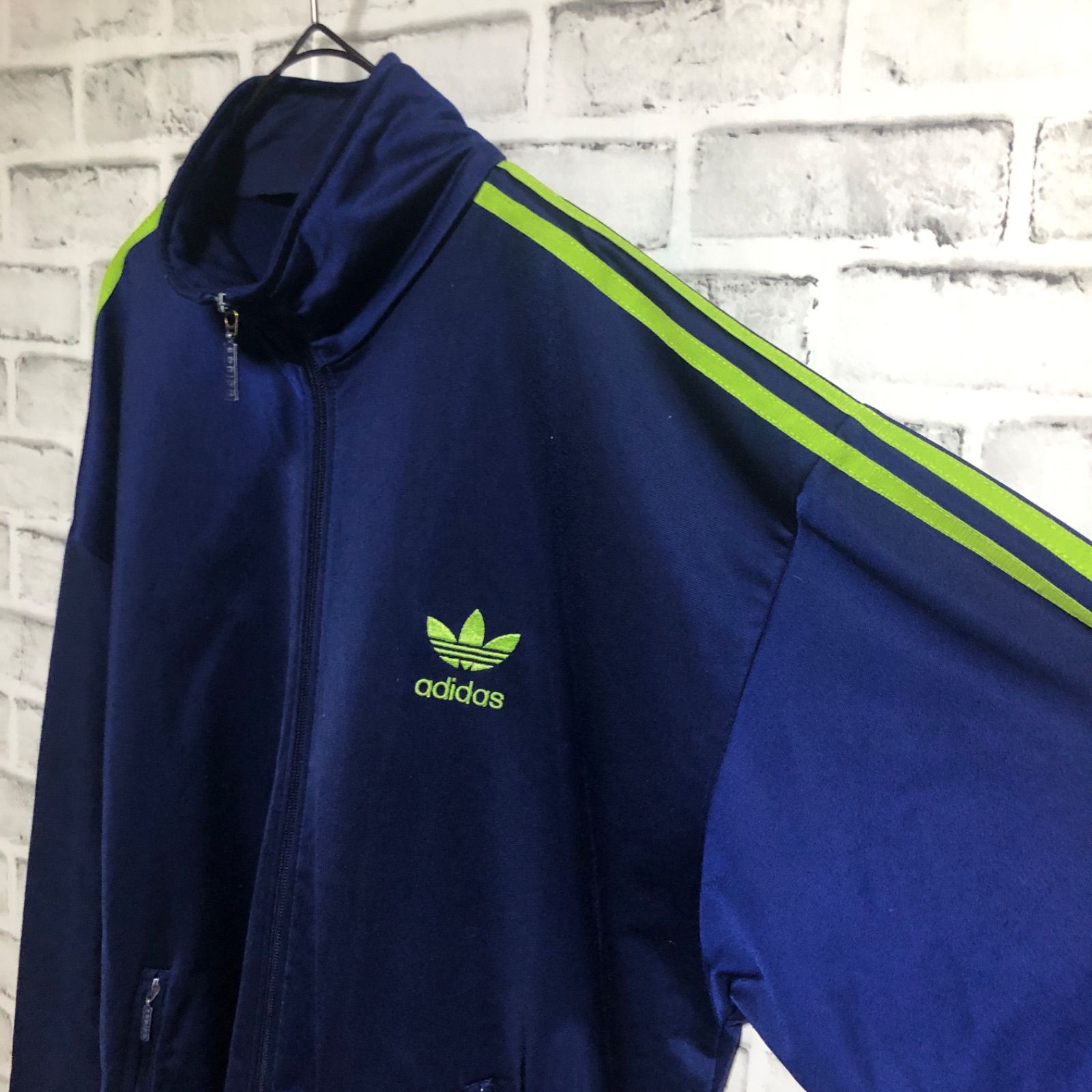 希少XXL⭐️80s adidas トラックジャケット/ジャージ 刺繍トレ