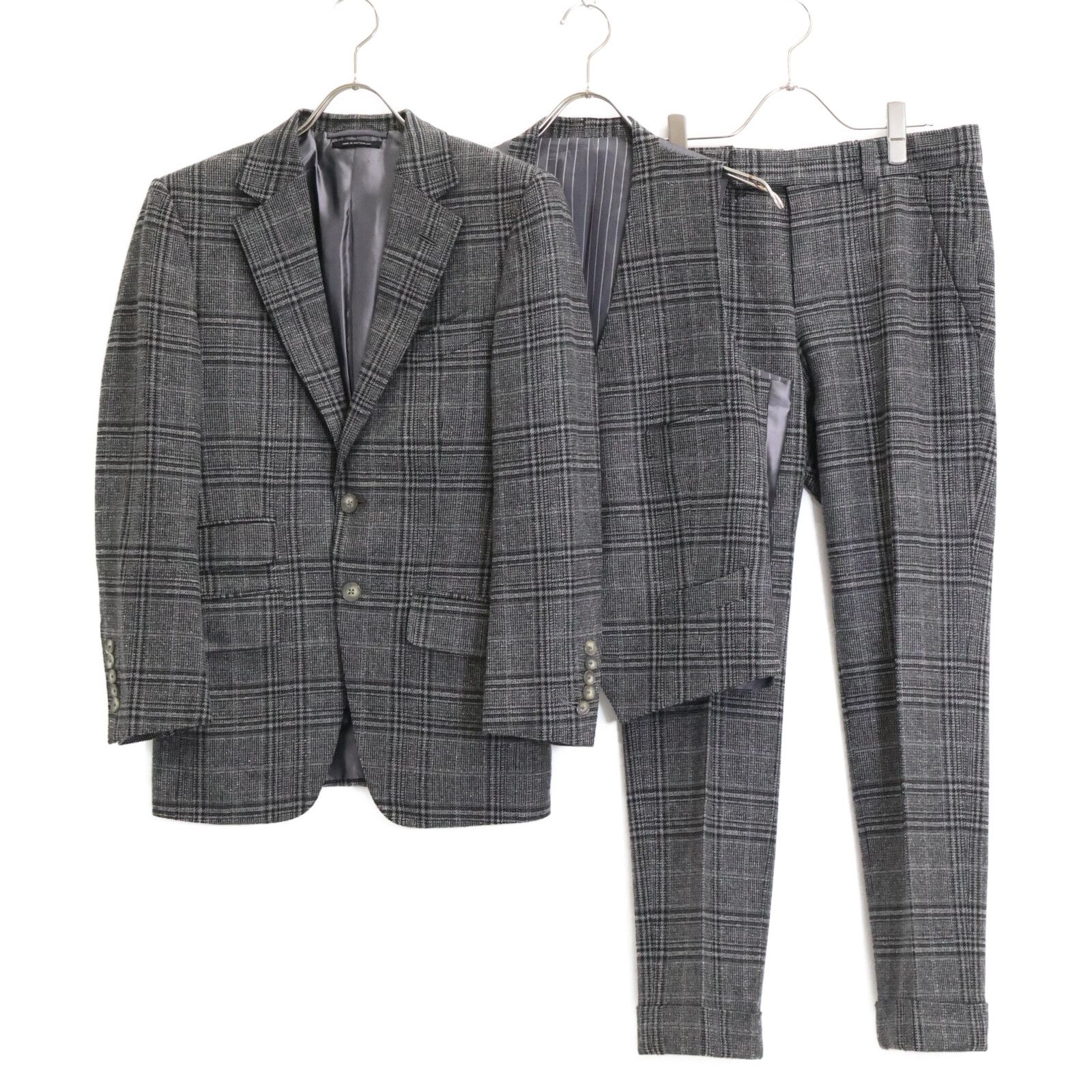 D'URBAN フレアスラックス ウール セットアップ ベージュ /KW290 D'URBAN フレアスラックス ウール セットアップ ベージュ /KW290