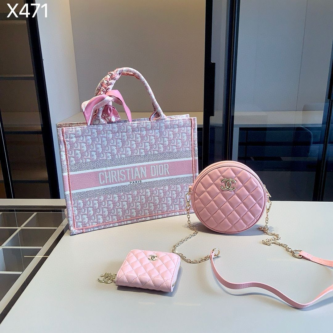 今日 Dior シリーズセットバッグ トートバッグ&ウォレット 超 なセット