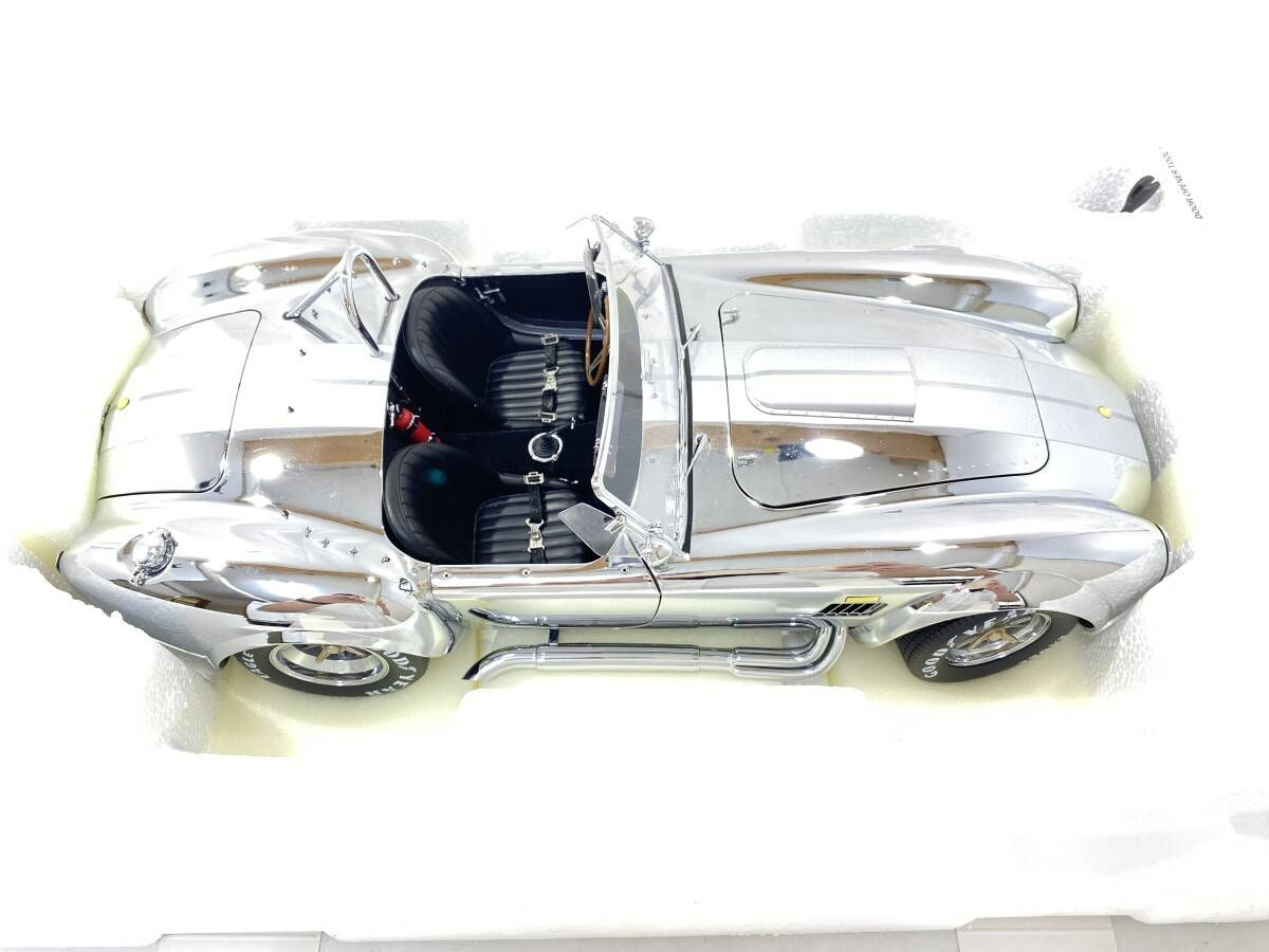 七重浜45-1-071022 品 KYOSHO SHELBY COBRA 427S|C Chrome 京商 1|12スケール シェルビー コブラ クローム 模型 ミニカー