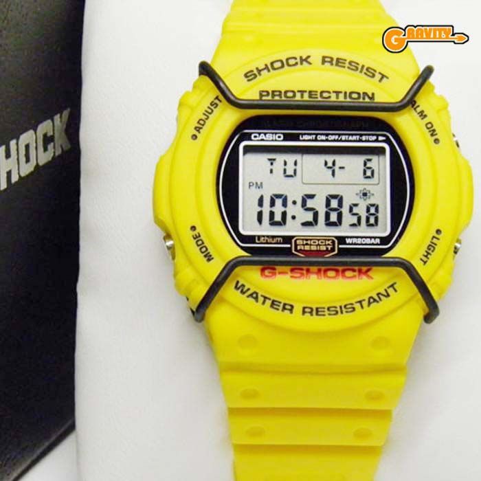 新品未使用G-SHOCKスティング復刻　スクリューバック CASIO(カシオ)G-SHOCK(ジーショック）DW-5700Y-9JF スティング