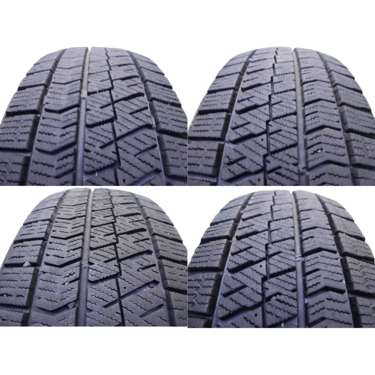 185 60R15 冬用4本 7分山 8分山 ブリヂストン BLIZZAK VRX2 タイヤ タイヤ アクア フィット シエンタ 5756