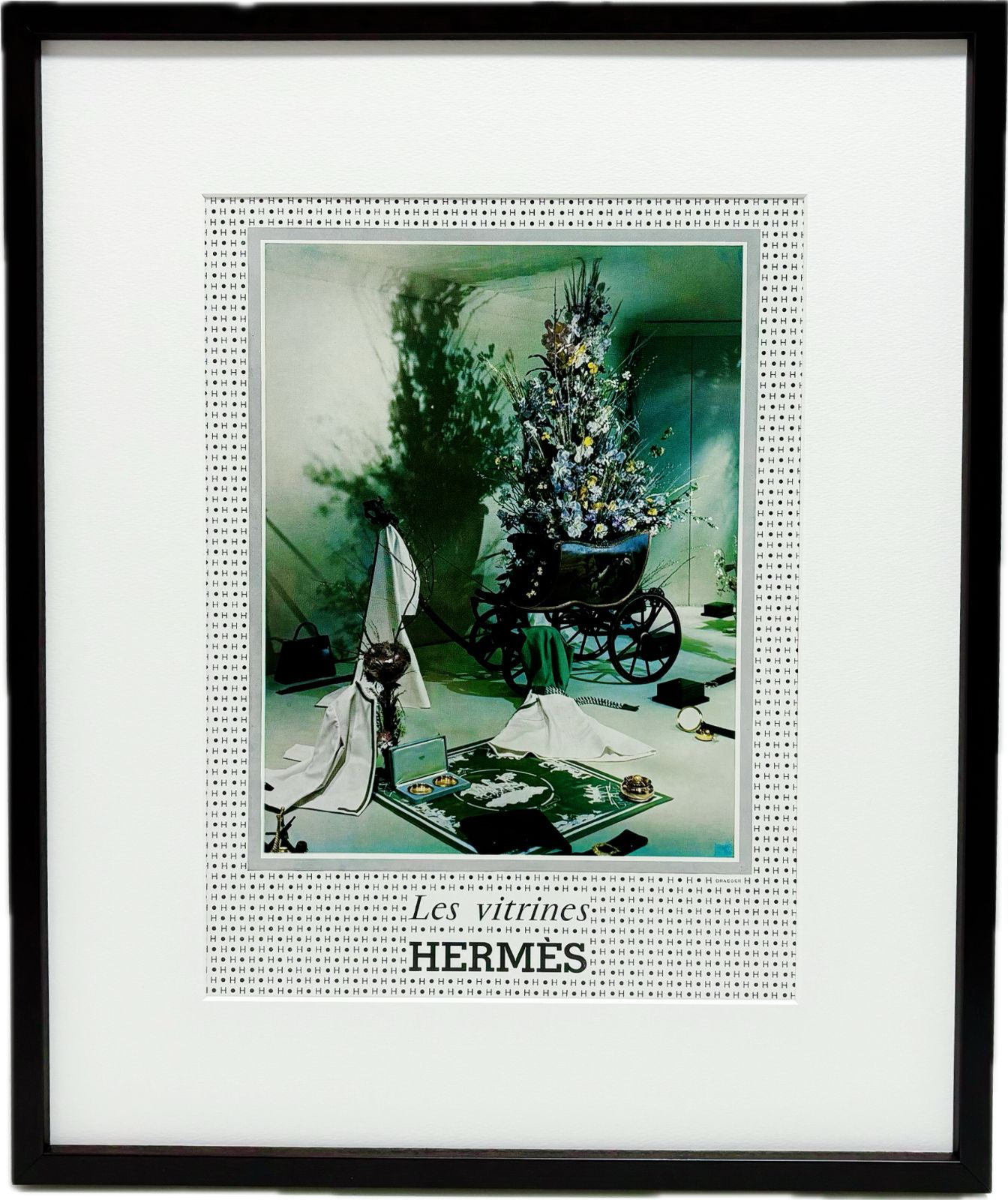 1960 広告＞HERMES エルメス ポスター ヴィンテージ アートポスター