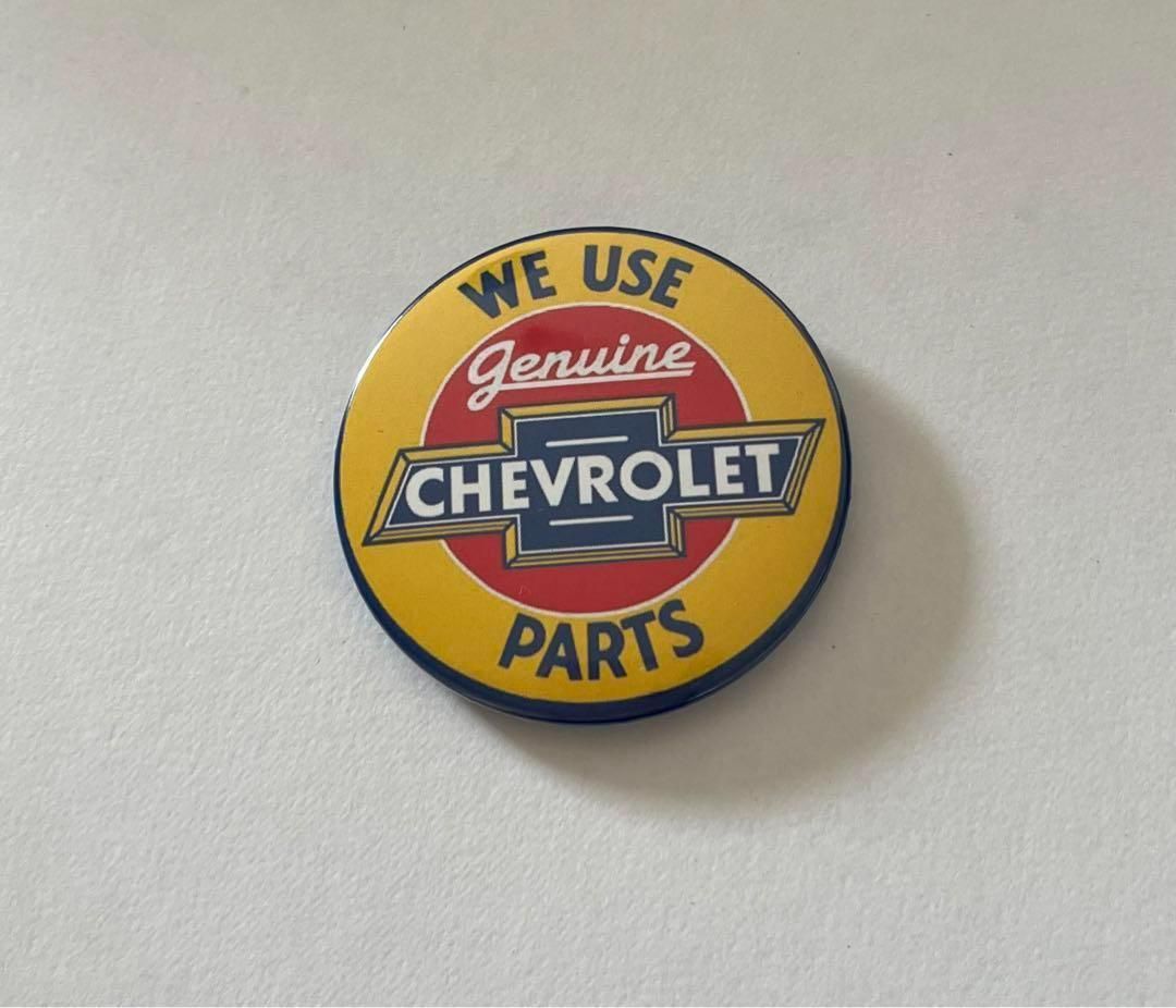 ビッグ缶バッチ　CHEVROLET(YE)