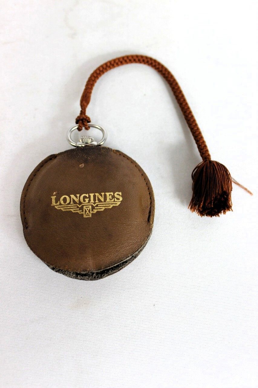 ●LONGINES ロンジン ヴィンテージ ウォッチ オープンフェイス シルバー 懐中時計