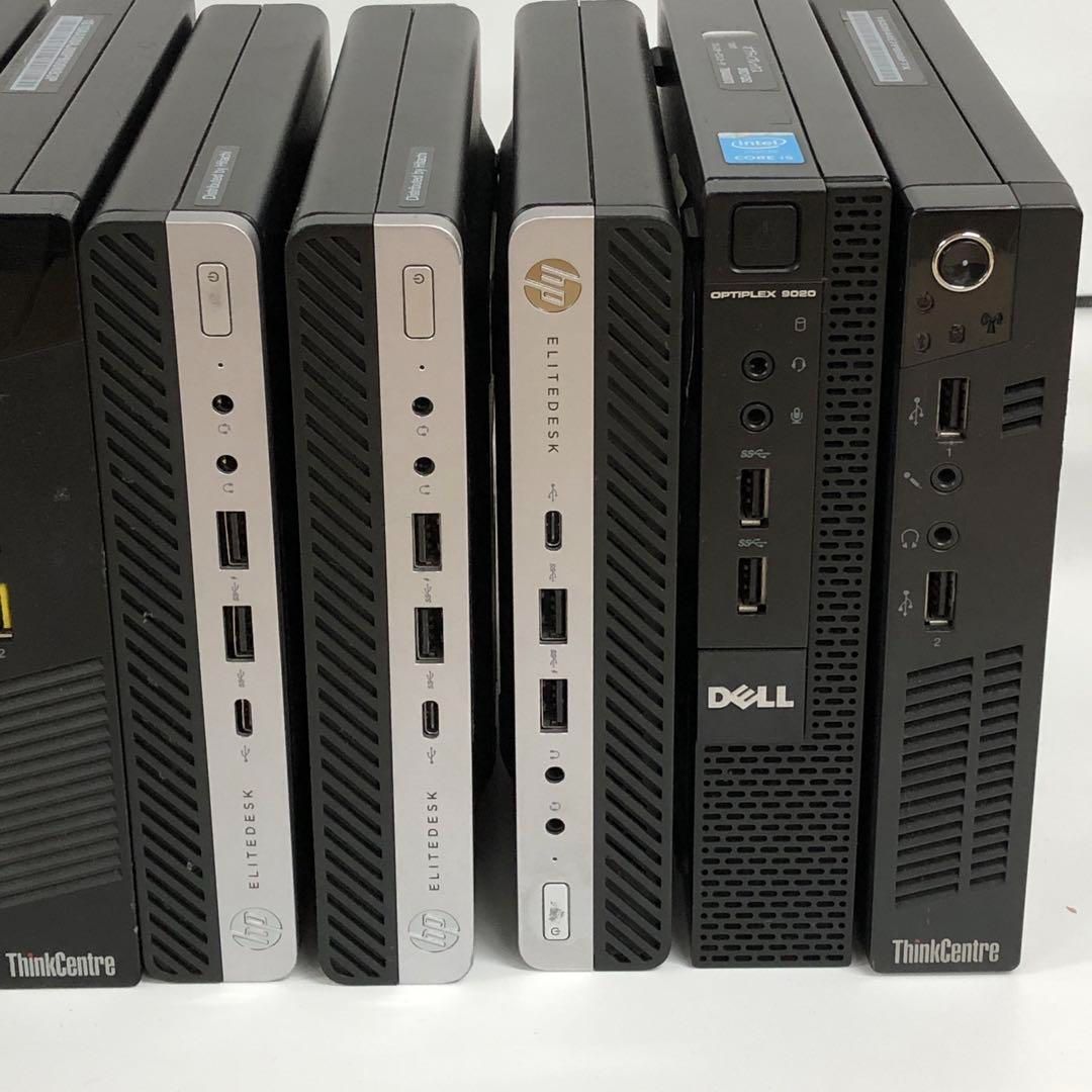 【ミニPCセット】ThinkCentre・HP・Dell 各種モデル 10台 ミニPCセット】ThinkCentre・HP・Dell 各種モデル 10台 どれを選ぶ？各