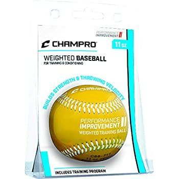 Champro加重野球カバー、パッケージイエロー、11-ounce )