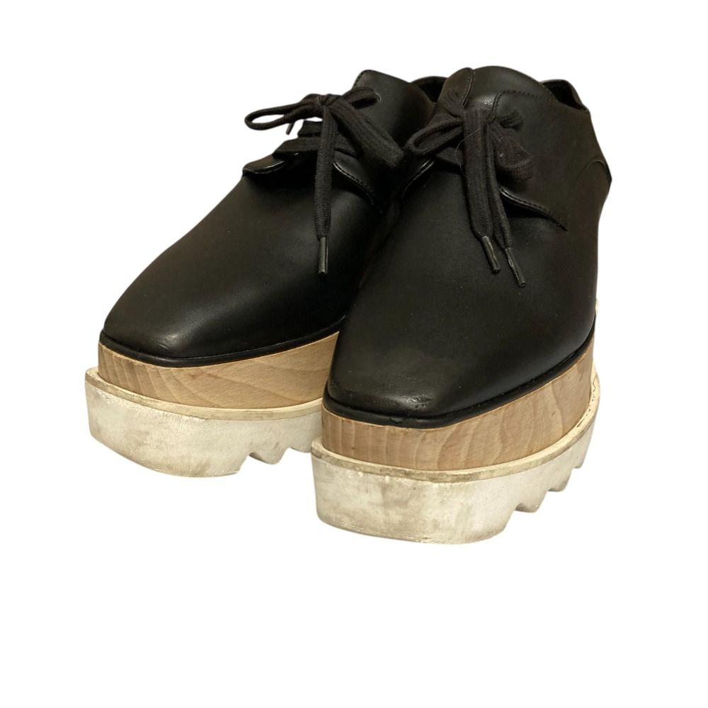 人気✨ステラマッカートニー ELYSE 厚底シューズ 36.5 黒 ⭐︎ステラ