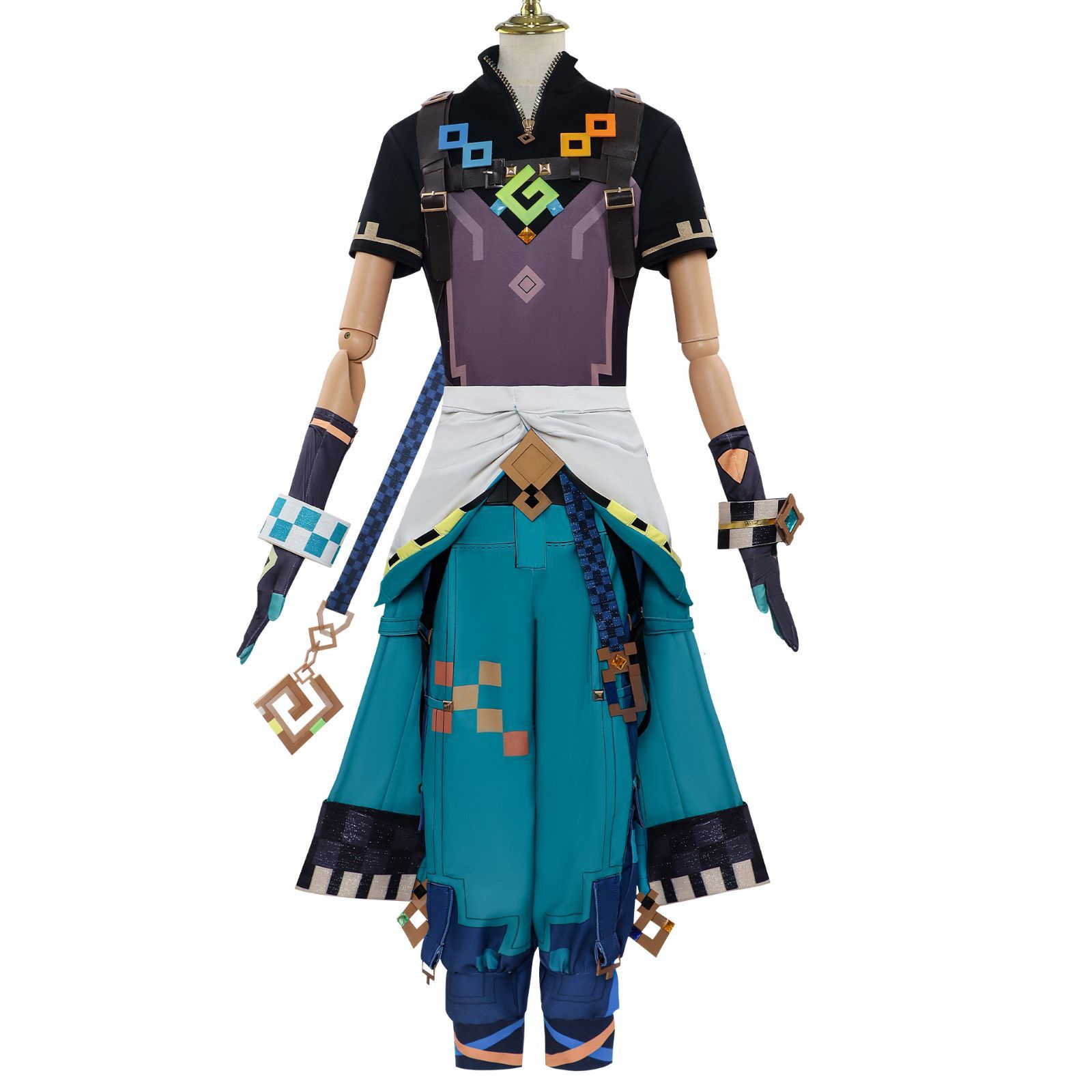 原神 げんしん キィニチコスプレ衣装 豪華版 フルセット コスプレ衣装 