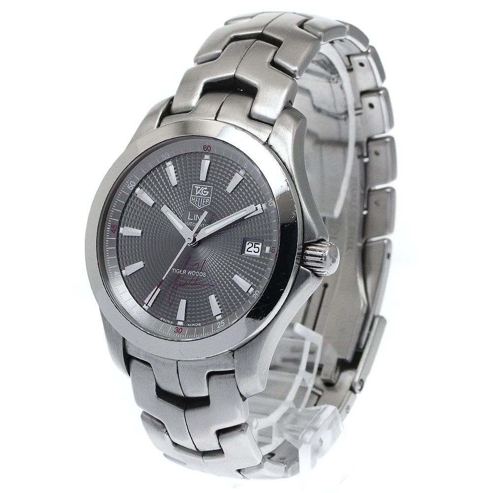 タグホイヤー TAG HEUER WJF2113 リンク タイガーウッズ デイト タグホイヤー TAG HEUER WJF2113 リンク タイガーウッズ デイト 自動