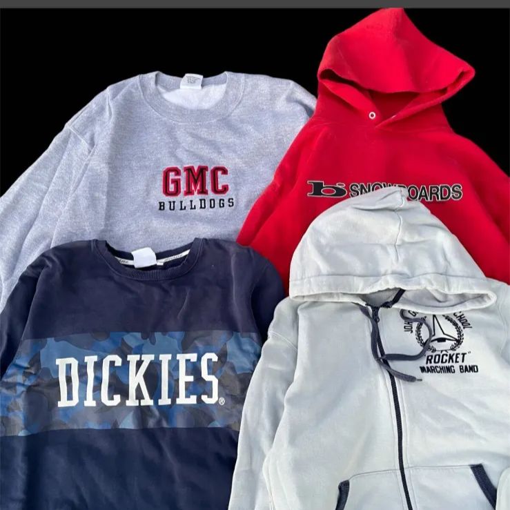 最安値 格安古着 50着まとめ売り 秋冬 長袖 20キロアソート ハーフ