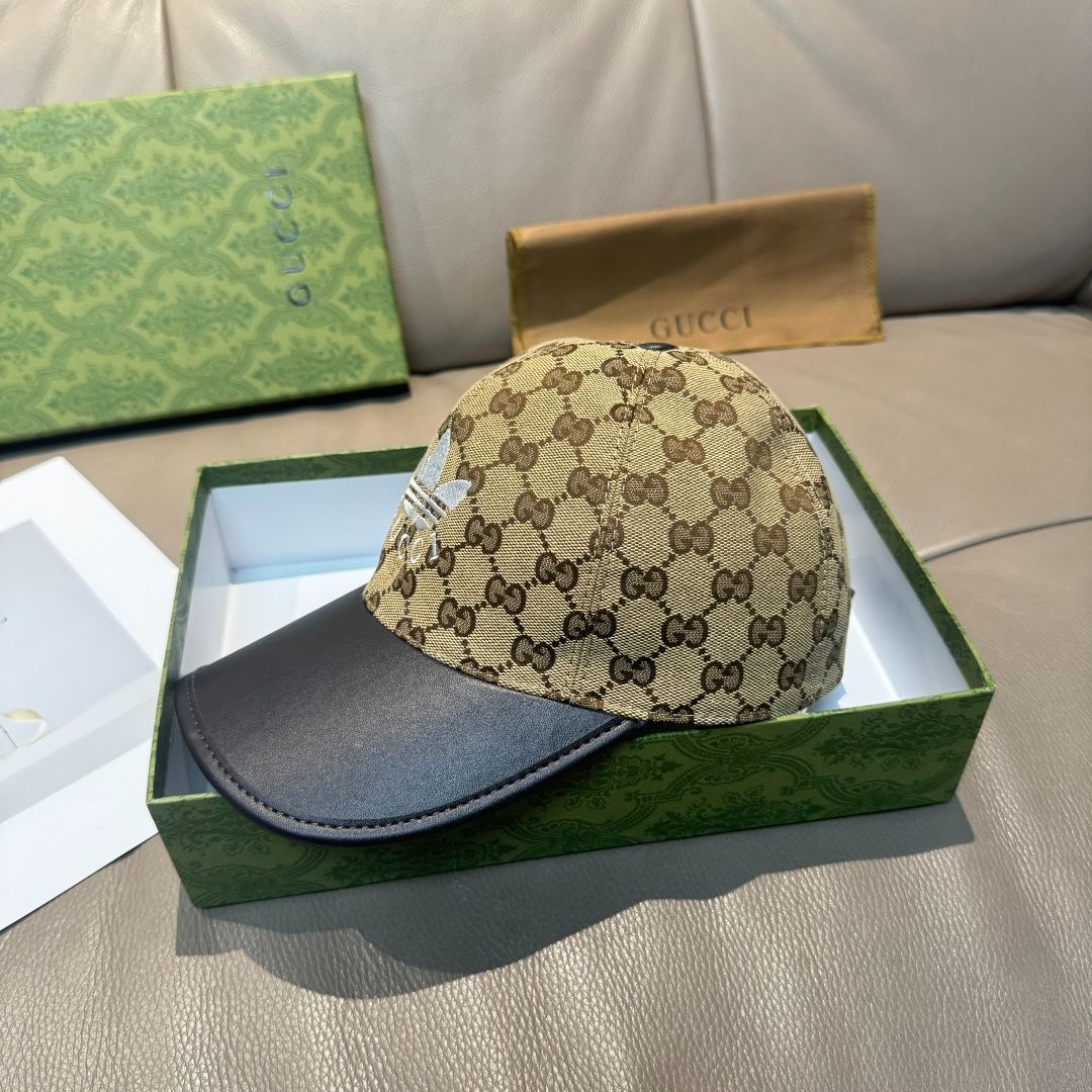 Adidas & Gucci コラボレーションモデル ベースボールキャップ02