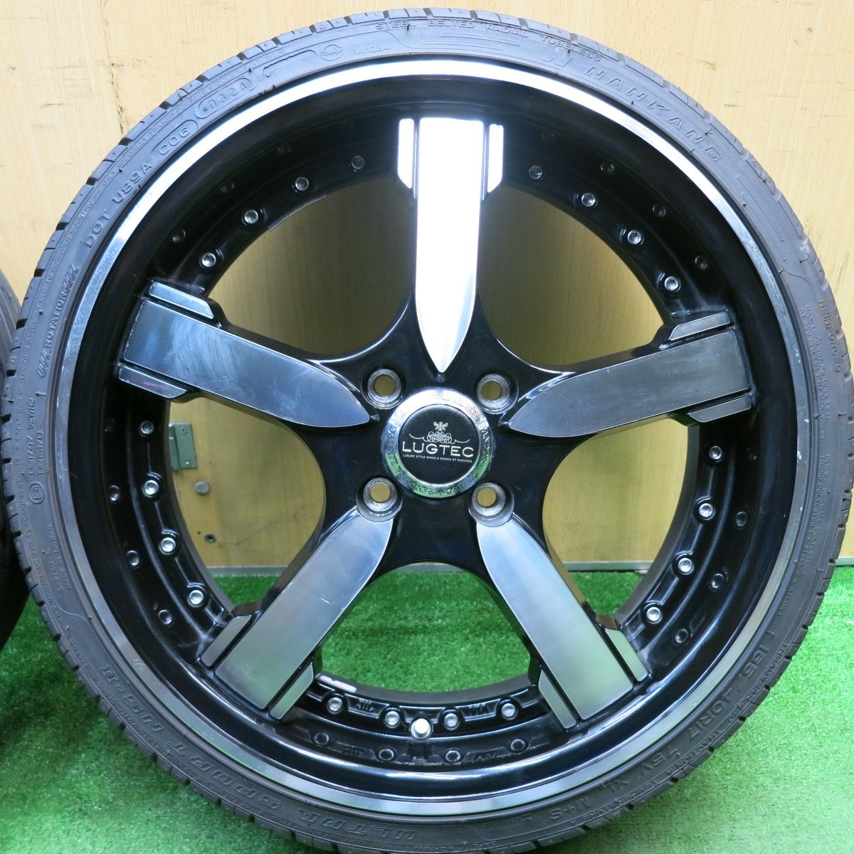 バリ溝！24年！9.5分☆軽サイズ LUGTEC ラグテック 165/40R17 ナンカン 