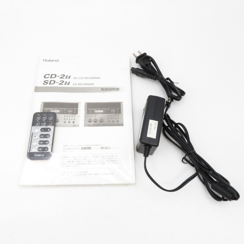 Roland ローランド SD/CDレコーダー ケース付 CD-2u 美品 - メルカリ