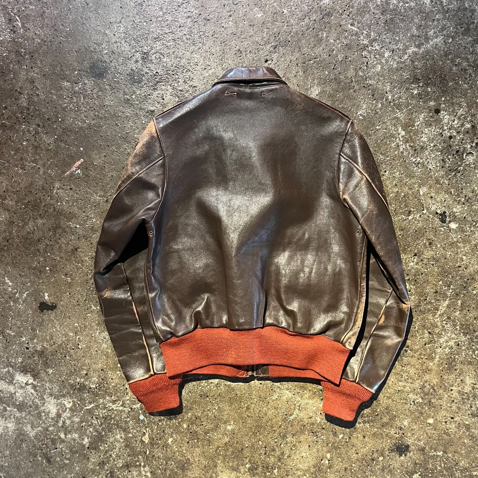 THE REAL McCOY'S 90s A-2 フライトジャケット 38 旧マッコイ J.A.