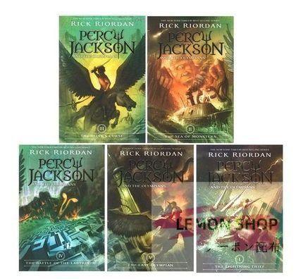 【高額売筋】 Percy Jackson the Olympians 英語絵本 洋書 5冊 英語勉強 洋書